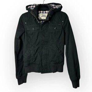 TNA Black Maverick Zip Up Jacket S